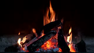 4K Relaxing Warm Relaxing Fireplace Sounds For Sleeping,The best frequencies for love and peace.