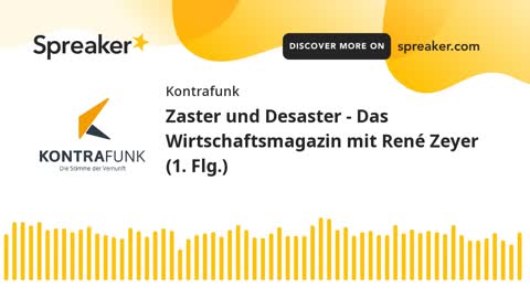 Zaster und Desaster mit René Zeyer - Folge 1