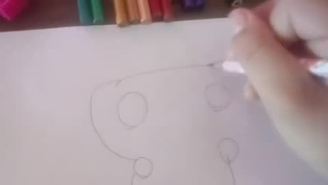 Ensinando a desenhar elefantinho