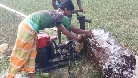 Best funny moments | water pump funny starting video | funny video