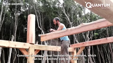 Man Spends 100 DAYS Building Wood CABIN in Volcanic Island | START TO FINISH by @WildGnomos