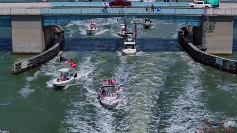 Trump Boat Parade near Indian Rocks Beach, FL - 5/4/2024