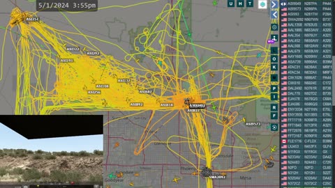 Chinese Bird Mafia SpyFare over North Phoenix Arizona May 1st 2024 -