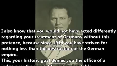 Hermann Göring's Last Letter.