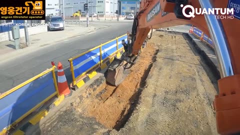 Excavator Operator With Extreme Skills Doing a Perfect Job | Cabin View by @heroexcavator