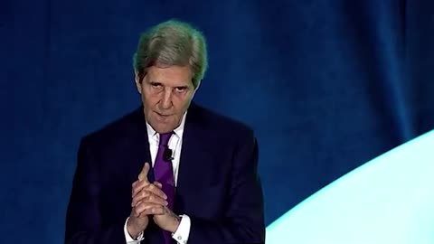 Climate con man extraordinaire, John Kerry: The farming industry must be destroyed in order to achieve Net Zero.
