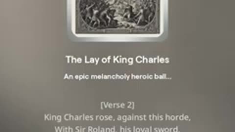 The Lay of King Charles (Music for My Homebrew DnD Campaign)
