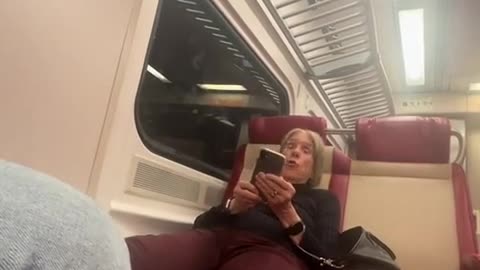 Riding on a Train with a Karen