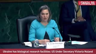 Victoria Nuland caught in lying about biowaepon labs in Ukraine