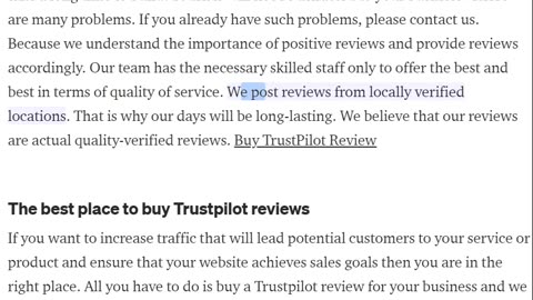 Buy Trustpilot Reviews