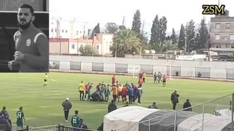 Algerian Football player dies suddenly on field