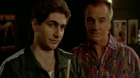Tony Confirmed That Uncle Junior Wants To Kill Him - The Sopranos HD