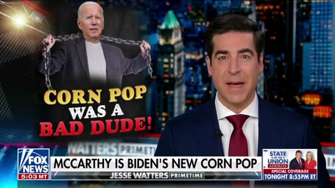 Jesse Watters- ‘Corn pop’ may be Biden’s greatest story of all time