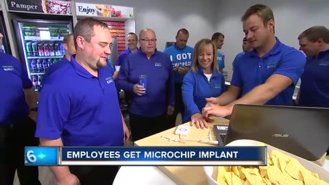 Wisconsin Company Holds 'Chip Party' For Microchip Workers.