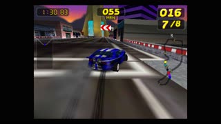 Rush 2: Extreme Racing USA 2 (Nintendo 64): One Race - Las Vegas