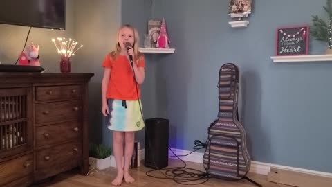 Zoey Singing Amazing Grace