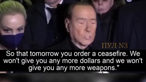 Former PM of Italy Silvio Berlusconi weighs in on how to achieve peace in Ukraine.