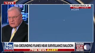FAA grounding planes near surveillance balloon