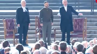 Zelensky Received Standing Ovation in the British Parliament