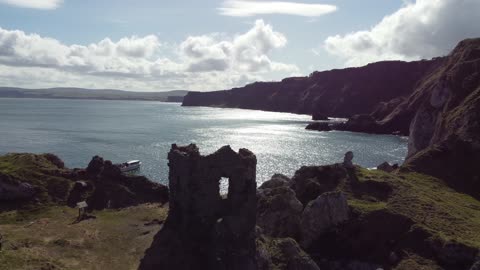 Kinbane Castle Northern Ireland