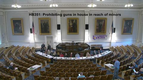 Public Hearing for HB351: Criminalizing normal storage of guns