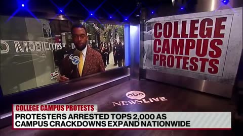 Police crack down on college protest encampments across the country