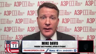 Mike Davis: "My Advice To Republicans Is Toughen Up"