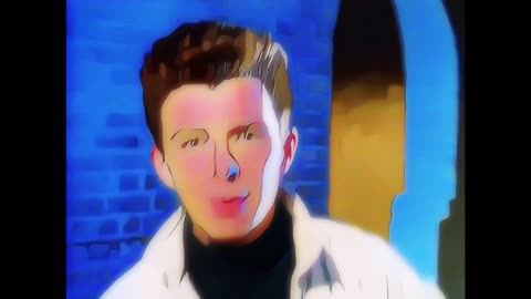 Rick Astley Never Gonna Give You Up 1987 1080p anime effect