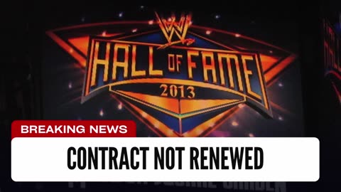 WWE Hall Of Famer Out At WWE