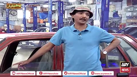 Saleem Albela Nay Khareedi Mashkook Car - Hansi Say Bhari Video