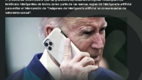 Biden quiere que las tecnologías escaneen todas las imágenes en los teléfonos