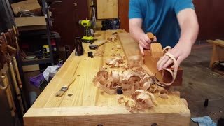 Making a Double Iron Jack Plane - Part 19 - Trying the Finished Plane