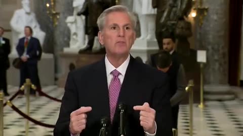 MCCARTHY: "I actually believe I helped" Adam Schiff