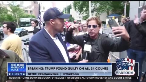 New Yorkers react to Trump’s guilty verdict. (3 min, 14 sec)