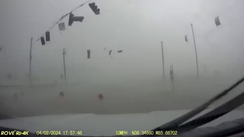 Driving into a Tornado 🌪️!