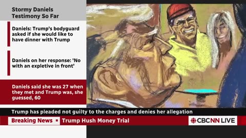 Stormy Daniels describes alleged sexual encounter in Trump hush money trial