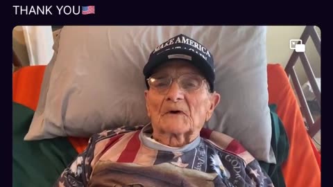 Thank you President @realDonaldTrump for posting this video of our friend, Leonard Crowl