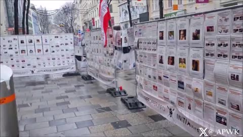 A gallery dedicated to vaccination victims has been put up in Vienna.