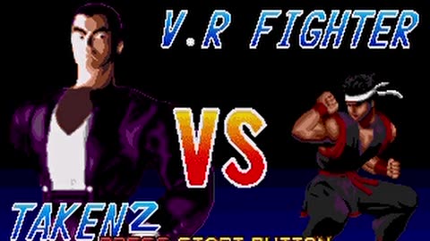 Tekken Vs Virtual Fighter Wolf playthrough