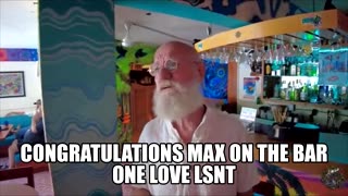 CONGRATULATIONS MAX IGAN - ON THE BAR