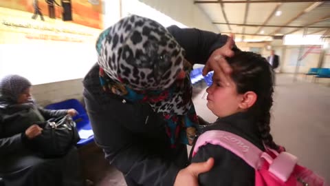 After three years apart, they traveled from Gaza to Paris.