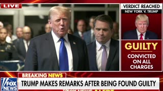 BREAKING: PRESIDENT TRUMP RESPONDS TO GUILTY VERDICTS IN RIGGED LAWFARE CASE!