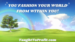 You Fashion Your World From Within You