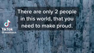 Only 2 People you need to make Proud | Motivation video