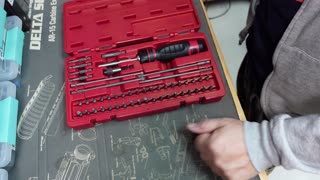 Mac Tools Sbdr49sa ratcheting screwdriver set