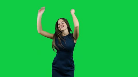 green screen dancing video