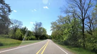Virtual Drive Junction Arkansas Highway 105 to Scottsville, Arkansas