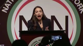 AOC Uses A Very Weird Voice In CRINGEY New Clip