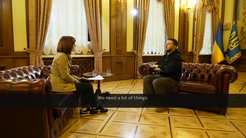 in full:interview with President Zelenskyy