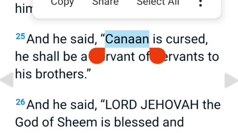 Proof There is no curse on Ham it's on Canaan the synagogue of Satan original Bible was Ethiopian